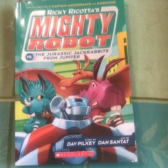 Children’s Books- Set of 3- Ricky Ricotta’s Mighty Robot (2( and Pokémon - Picture 4 of 8